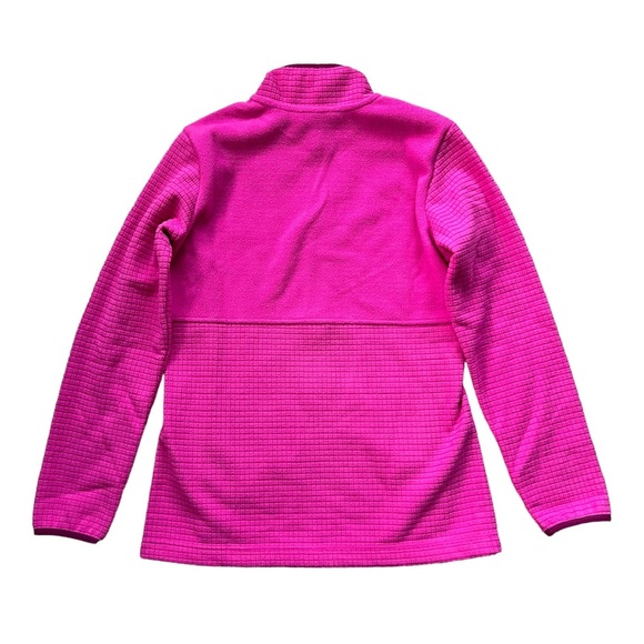 NWT Lands' End Ladies Grid Fleece Zip Up Jacket Size Small - Picture 5 of 12